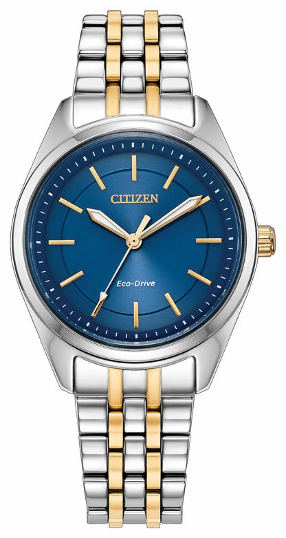 Peyten Blue Dial Stainless Steel Bracelet EM1234-53L