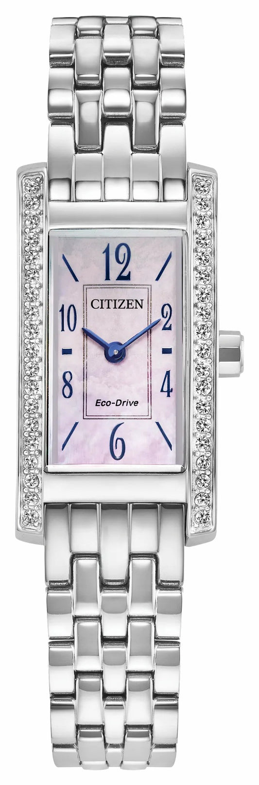 Petite Palidoro Pink Dial Stainless Steel Bracelet EG7110-54Y