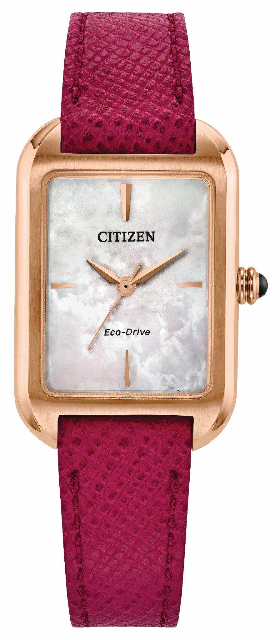 Dress Classic White Dial Leather Strap EM1193-08D