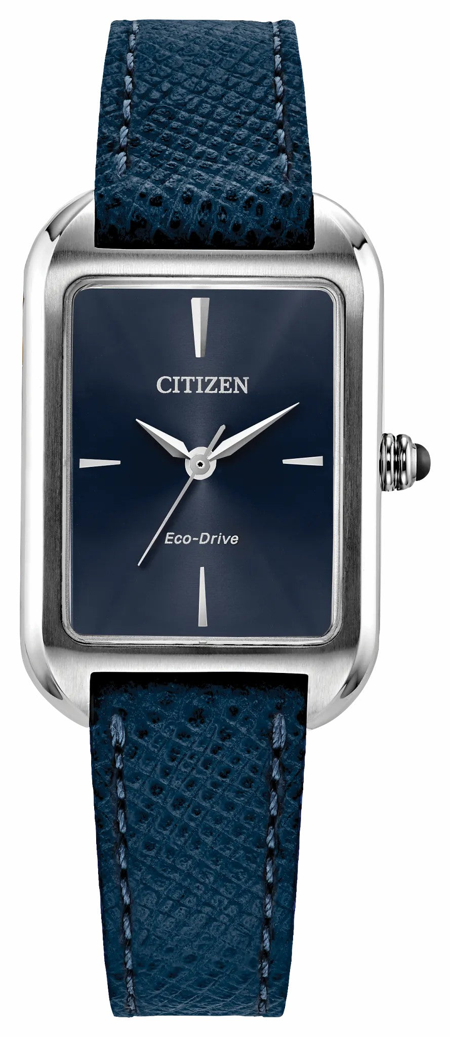 Dress Classic Blue Dial Leather Strap EM1190-06L