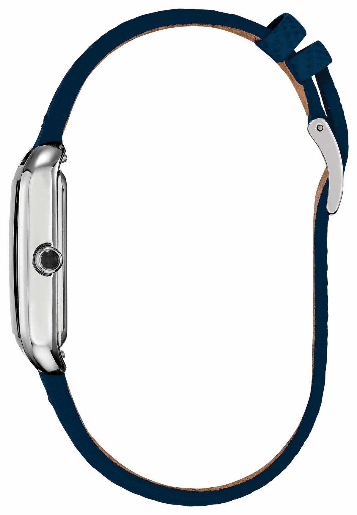 Dress Classic Blue Dial Leather Strap EM1190-06L
