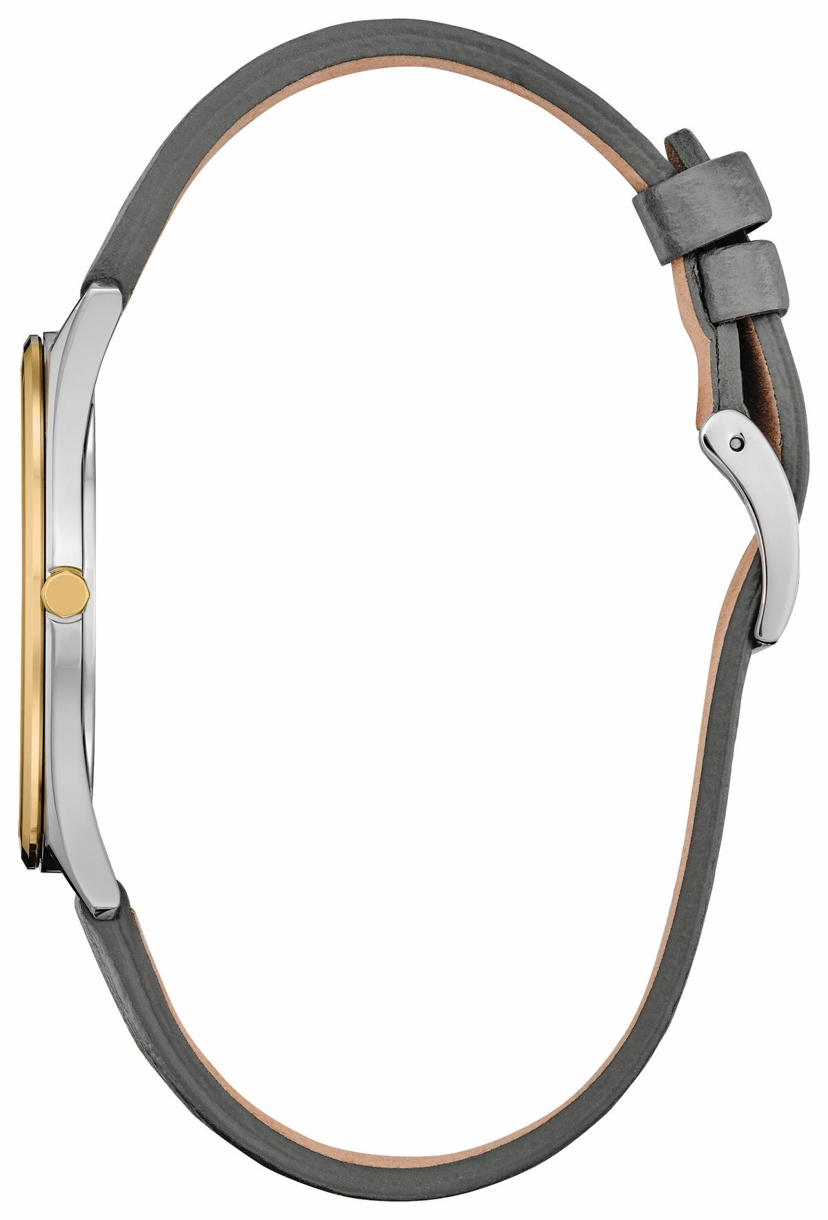 Suratto Gray Dial Leather Strap AR3124-07H