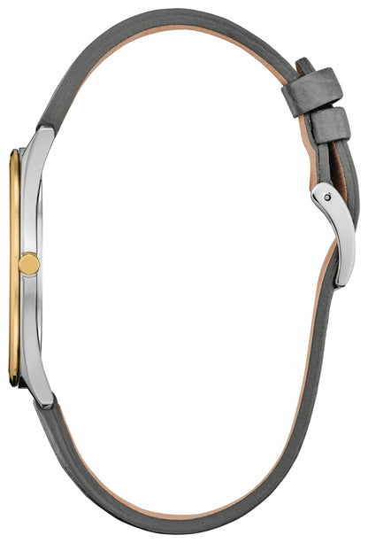Suratto Gray Dial Leather Strap AR3124-07H