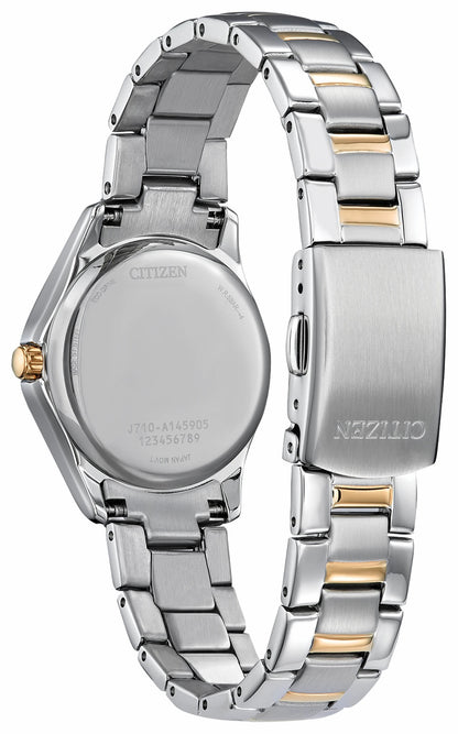 Crystal Silver-Tone Dial Stainless Steel Bracelet FE1146-71A
