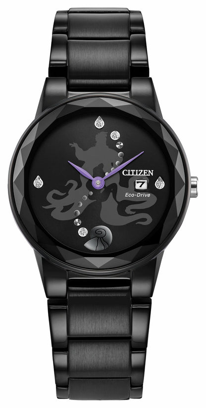Ursula Black Dial Stainless Steel Bracelet GA1075-68W
