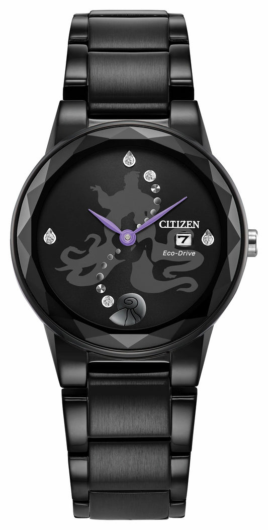Ursula Black Dial Stainless Steel Bracelet GA1075-68W