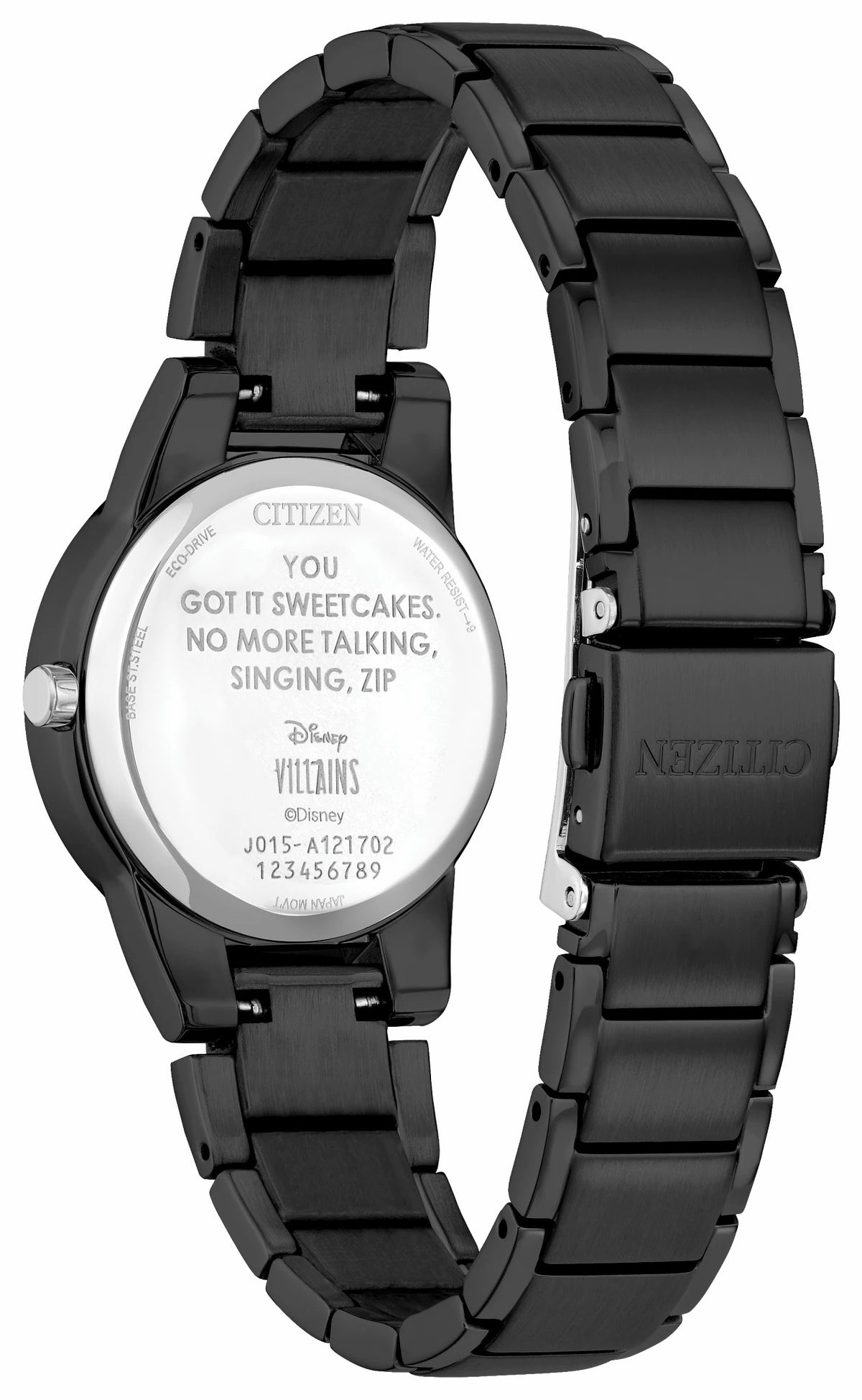 Ursula Black Dial Stainless Steel Bracelet GA1075-68W