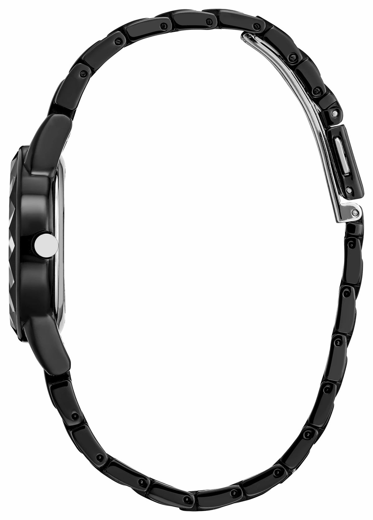 Ursula Black Dial Stainless Steel Bracelet GA1075-68W