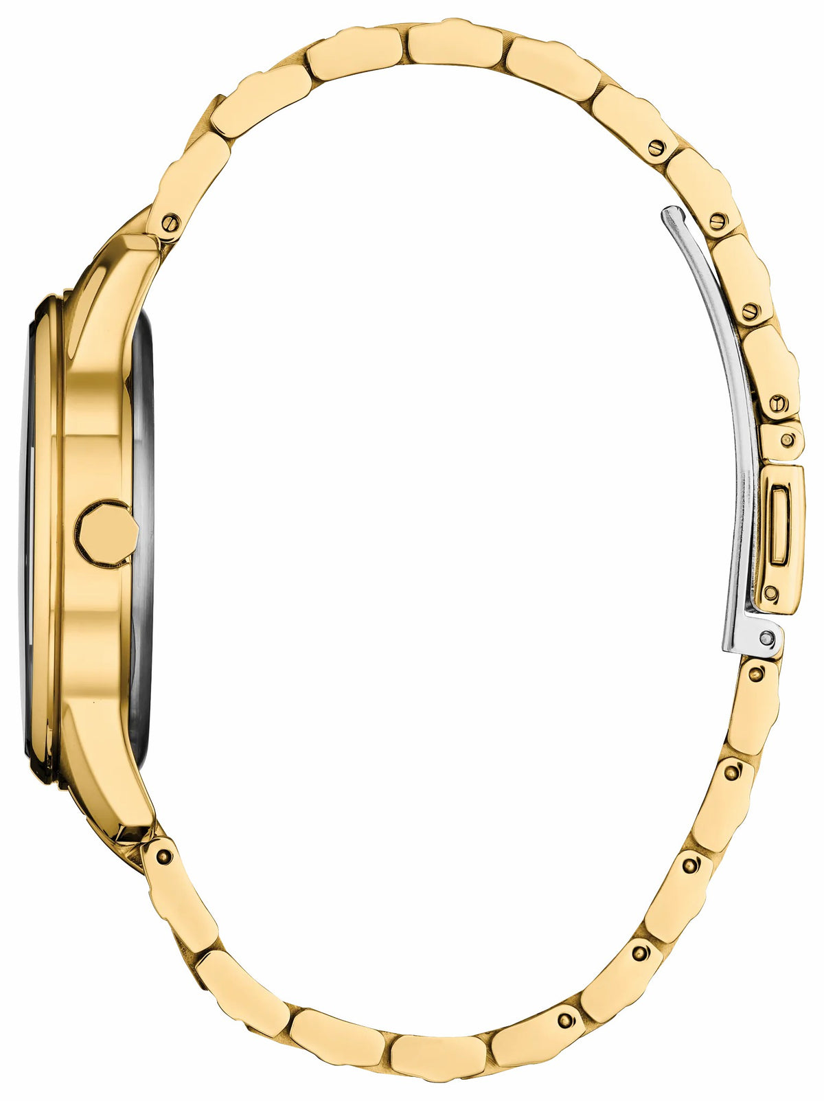 Mickey Flutterby White Dial Stainless Steel Bracelet FE6192-51D