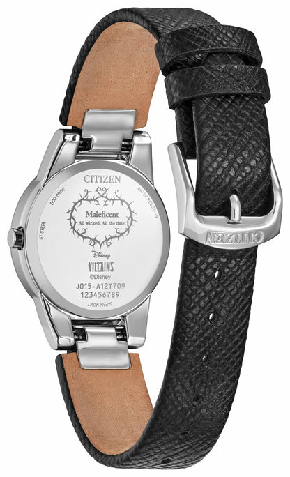Maleficent's Charm Gray Dial Leather Strap GA1080-41Y