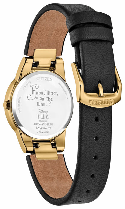 Evil Queen Shadow Black Dial Leather Strap GA1082-46W