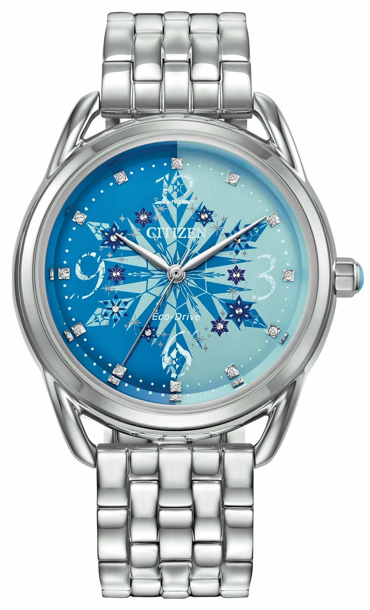 Frozen Blue Dial Stainless Steel Bracelet FE7091-61W