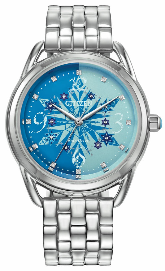 Frozen Blue Dial Stainless Steel Bracelet FE7091-61W