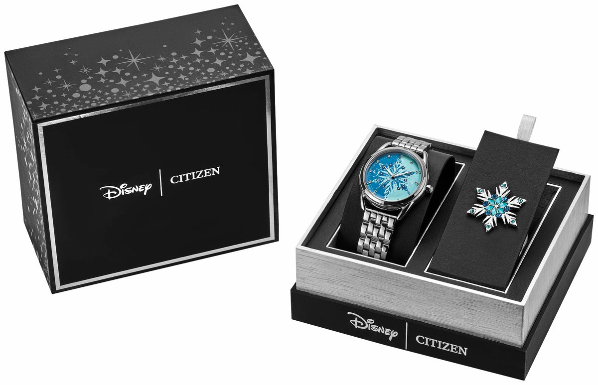 Frozen Blue Dial Stainless Steel Bracelet FE7091-61W