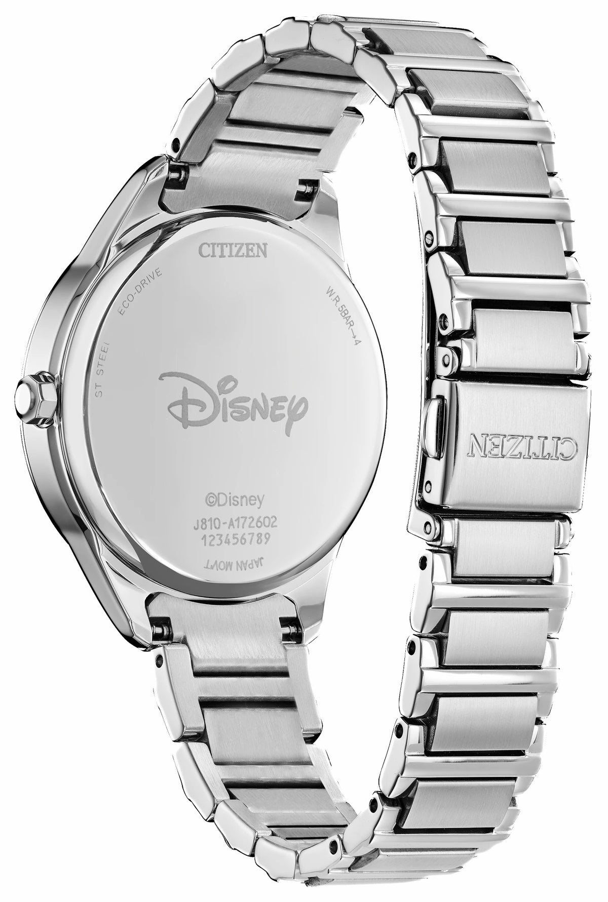 Dancing Minnie Blue Dial Stainless Steel Bracelet FE6106-52W
