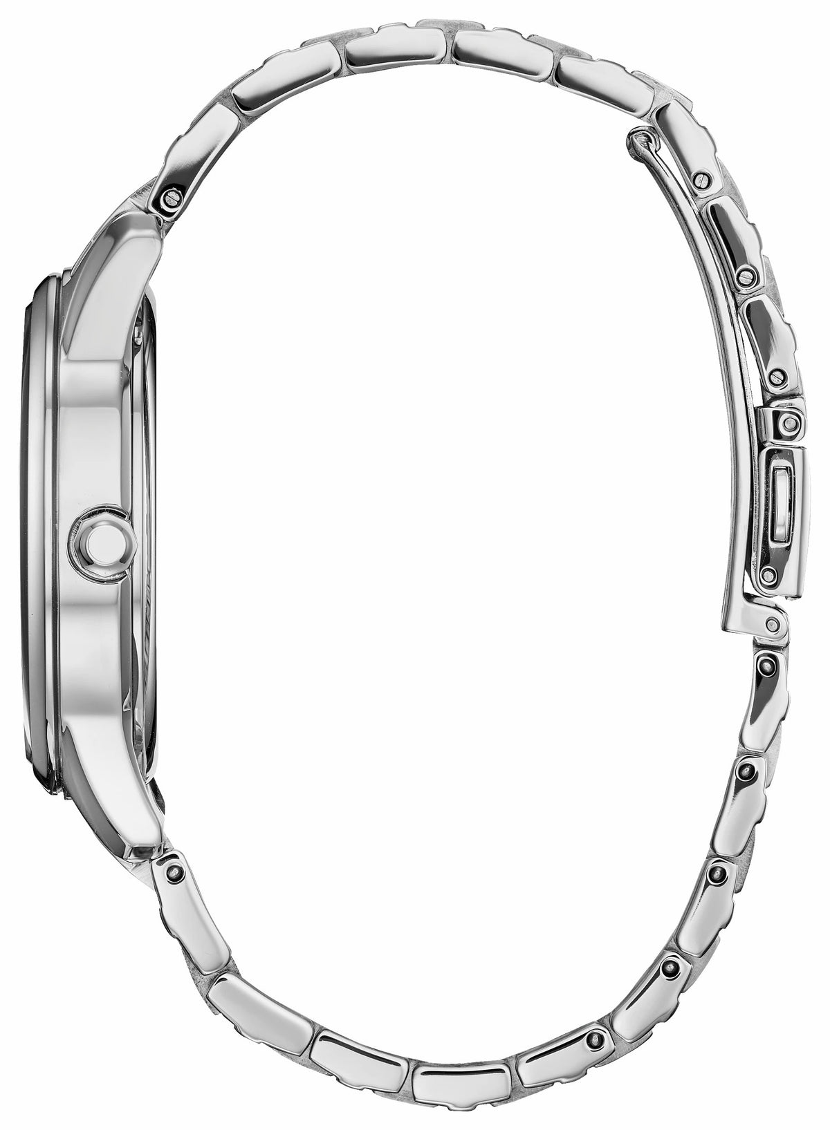 Dancing Minnie Blue Dial Stainless Steel Bracelet FE6106-52W