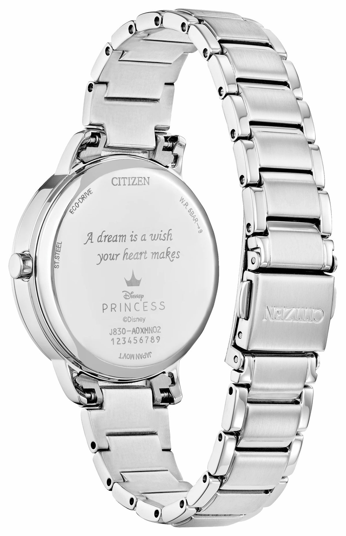 Cinderella Blue Dial Stainless Steel Bracelet FE7041-51W