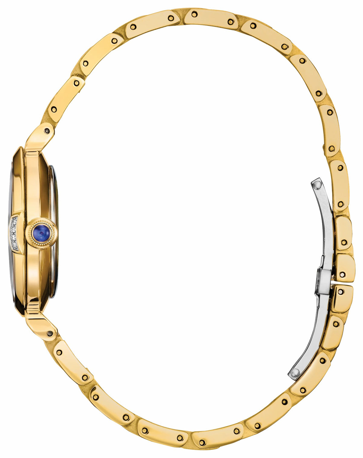 Citizen L Cinderella 75th Anniversary Blue Dial Stainless Steel Bracelet EM1068-69W