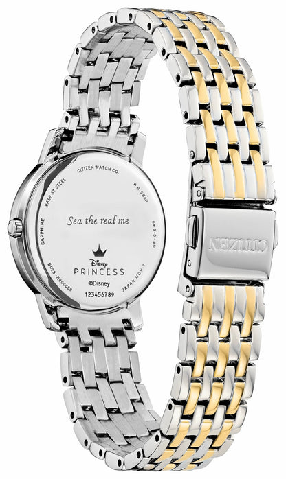 Ariel Diamond Blue Dial Stainless Steel Bracelet EX1499-50W