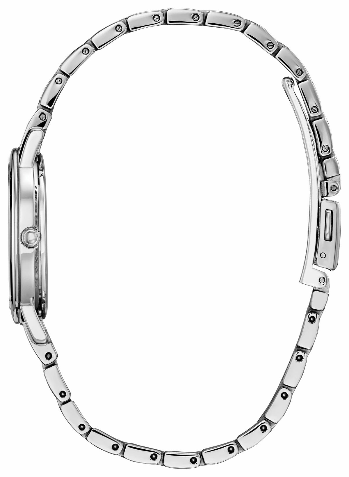 Ariel Diamond Blue Dial Stainless Steel Bracelet EX1499-50W