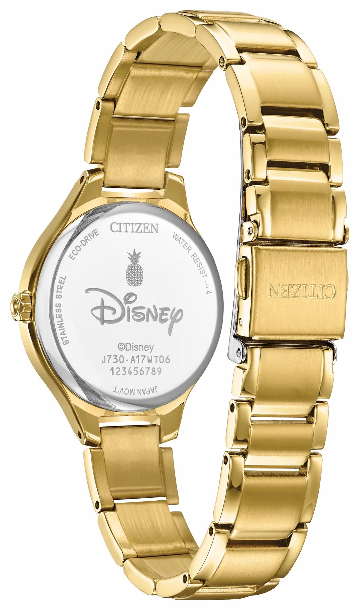 Aloha, Stitch! Blue Dial Stainless Steel Bracelet FE2108-59W