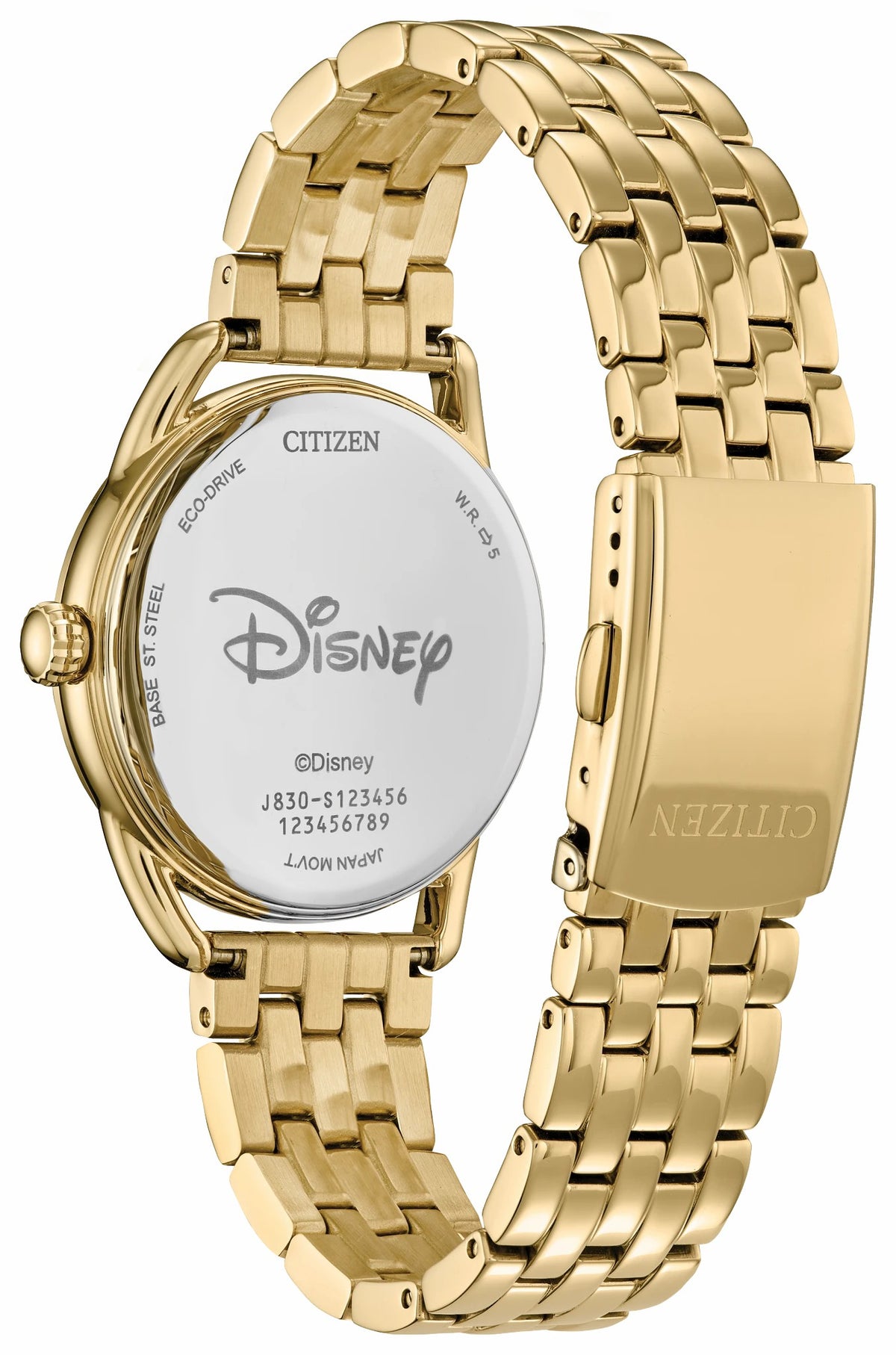 Mickey Classic Silver-Tone Dial Stainless Steel Bracelet FE7093-57W