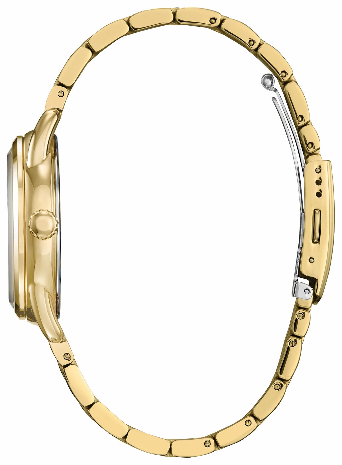 Mickey Classic Silver-Tone Dial Stainless Steel Bracelet FE7093-57W