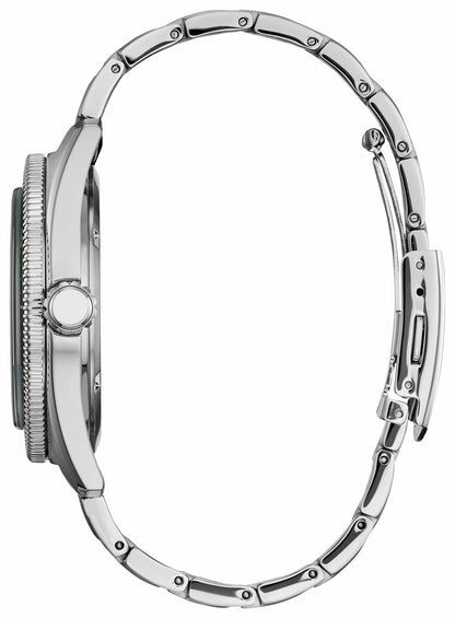 Tee Time Mickey Green Dial Stainless Steel Bracelet AW1595-78W