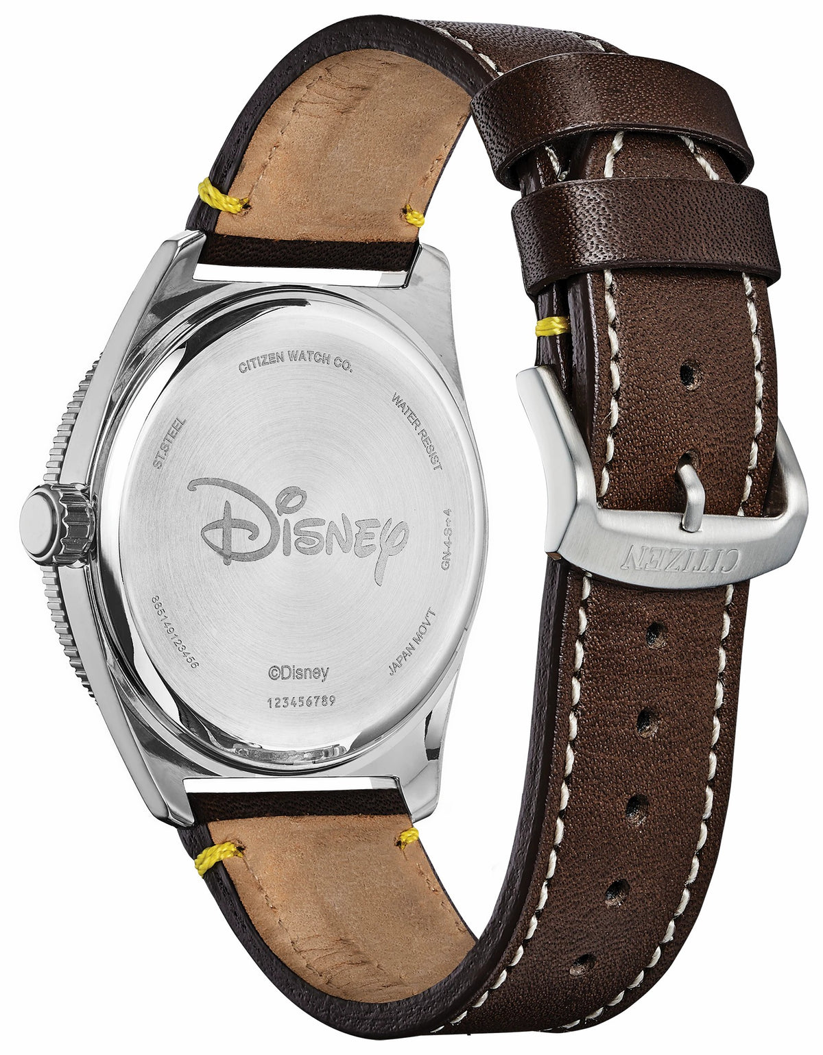 Mickey Mouse Blue Dial Leather Strap AW1599-00W