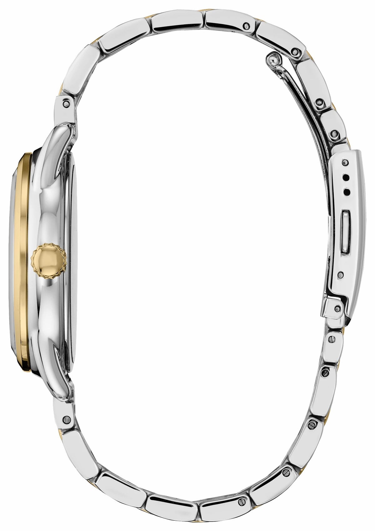 Empowered Minnie Mouse White Dial Stainless Steel Bracelet FE6084-70W