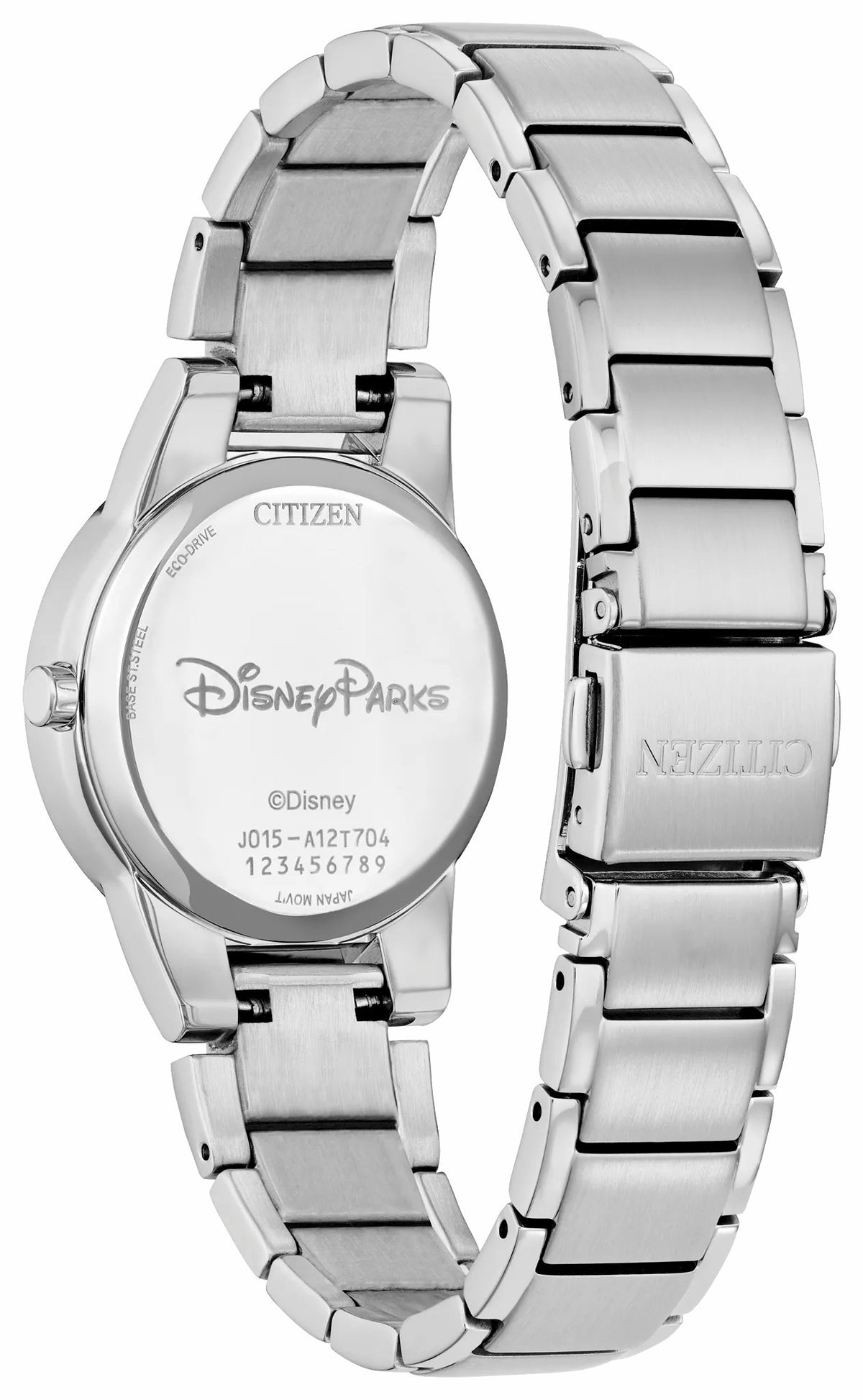 Minnie Mouse Black Dial Stainless Steel Bracelet GA1071-51W