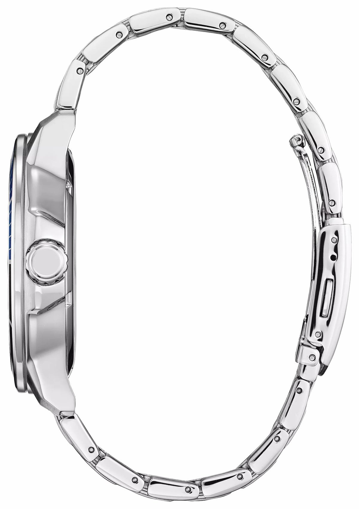 Mickey Water Sport Blue Dial Stainless Steel Bracelet AW1529-81W