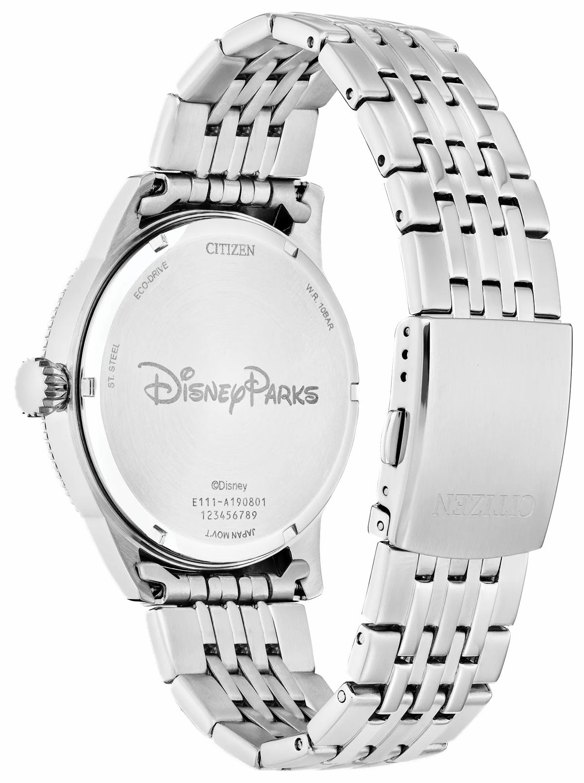 Mickey Mouse White Dial Stainless Steel Bracelet BM7481-53W