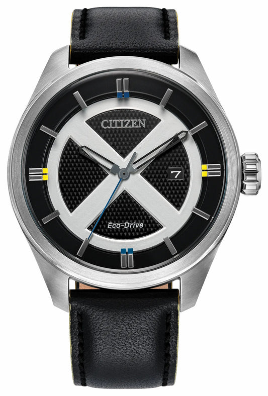 X-Men Black Dial Leather Strap AW5007-17W