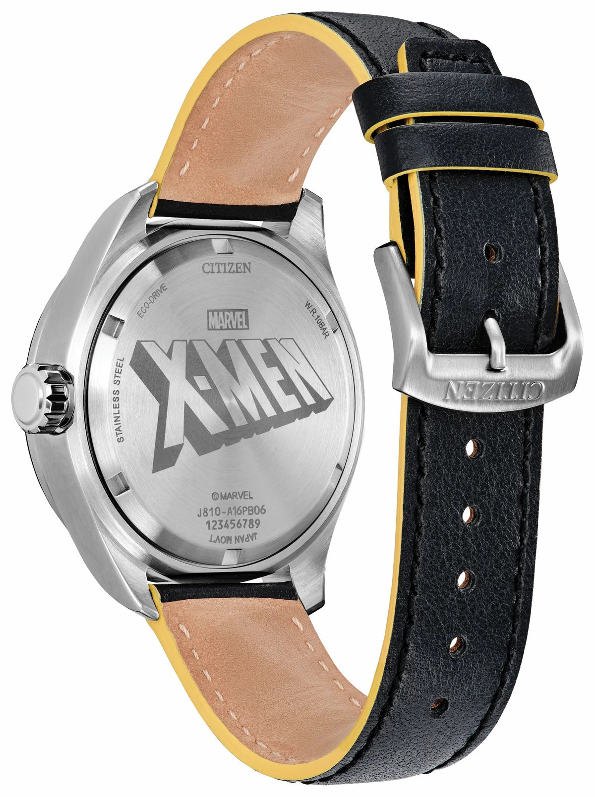 X-Men Black Dial Leather Strap AW5007-17W