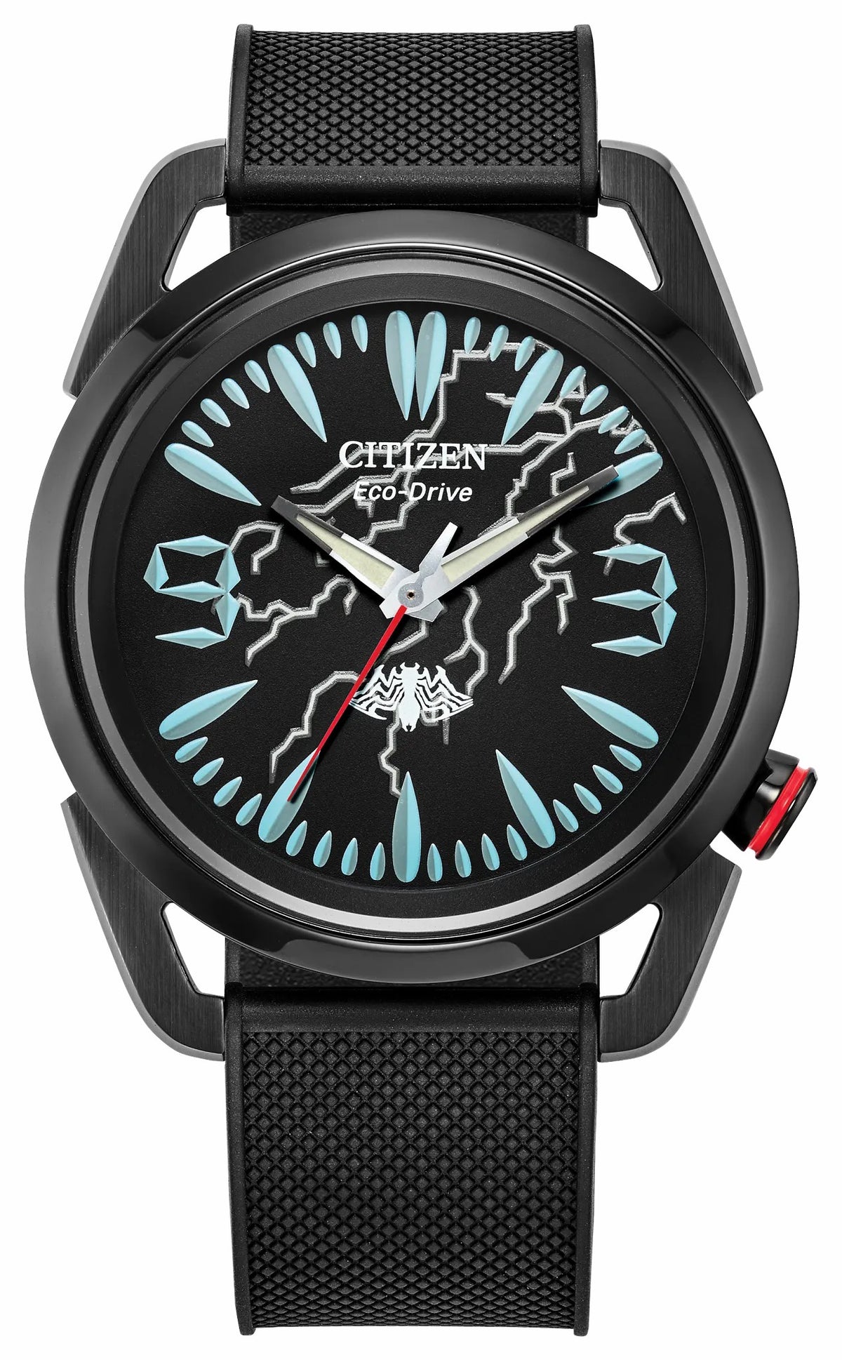 Venom "Lethal Protector" Black Dial Polyurethane Strap AW2065-41W