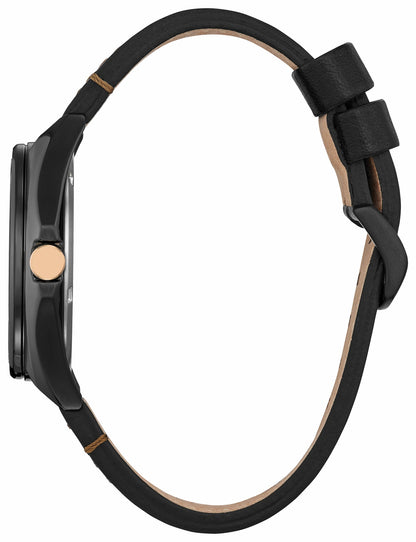 Tony Stark '63 Black Dial Leather Strap AW2075-05W