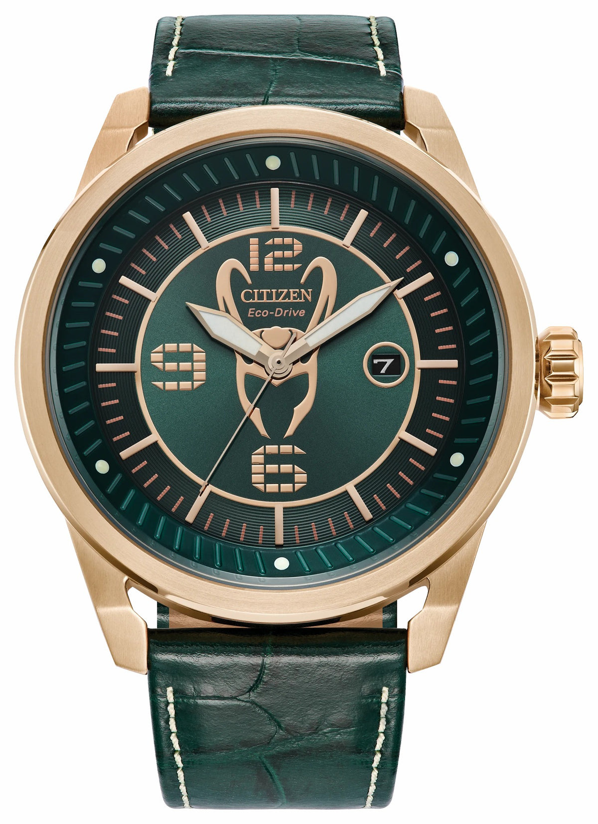 Loki Green Dial Leather Strap AW1363-06W