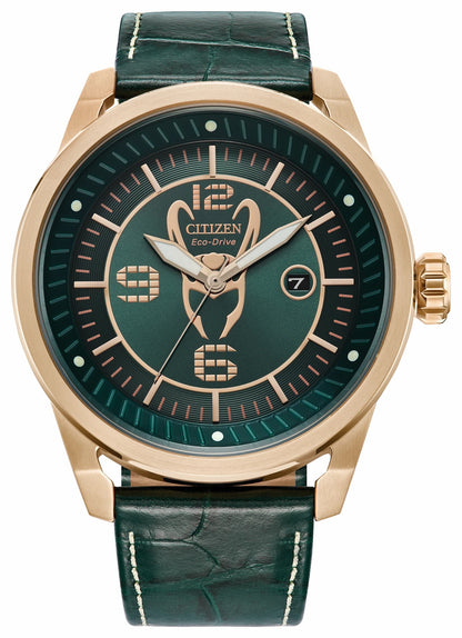 Loki Green Dial Leather Strap AW1363-06W