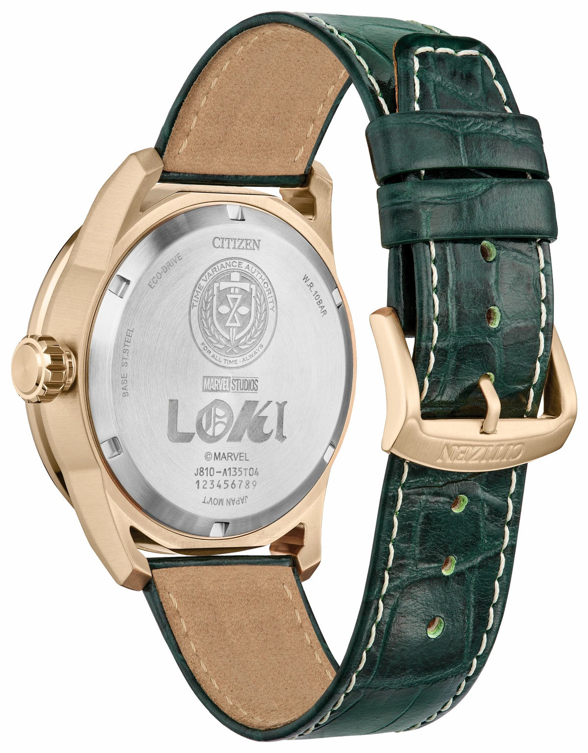 Loki Green Dial Leather Strap AW1363-06W