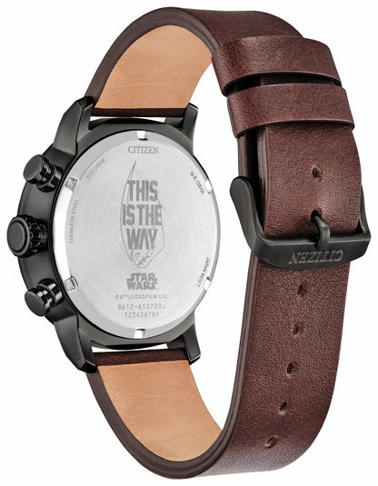 Mandalorian Gray Dial Leather Strap CA0857-09W