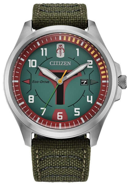 Boba Fett Green Dial Nylon Strap AW1418-06W