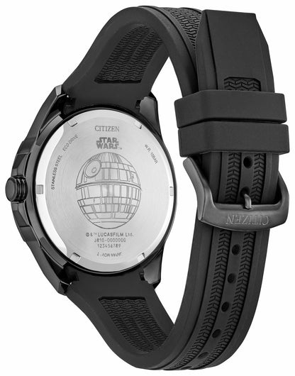 Death Star, Vader's Shadow Black Dial Silicone Strap AW1606-06W