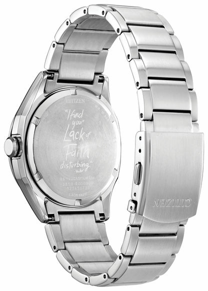 Duel Black Dial Stainless Steel Bracelet AW1140-51W