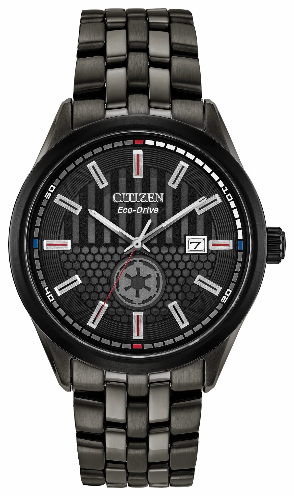 Darth Vader Returns Black Dial Stainless Steel Bracelet BM7255-61W