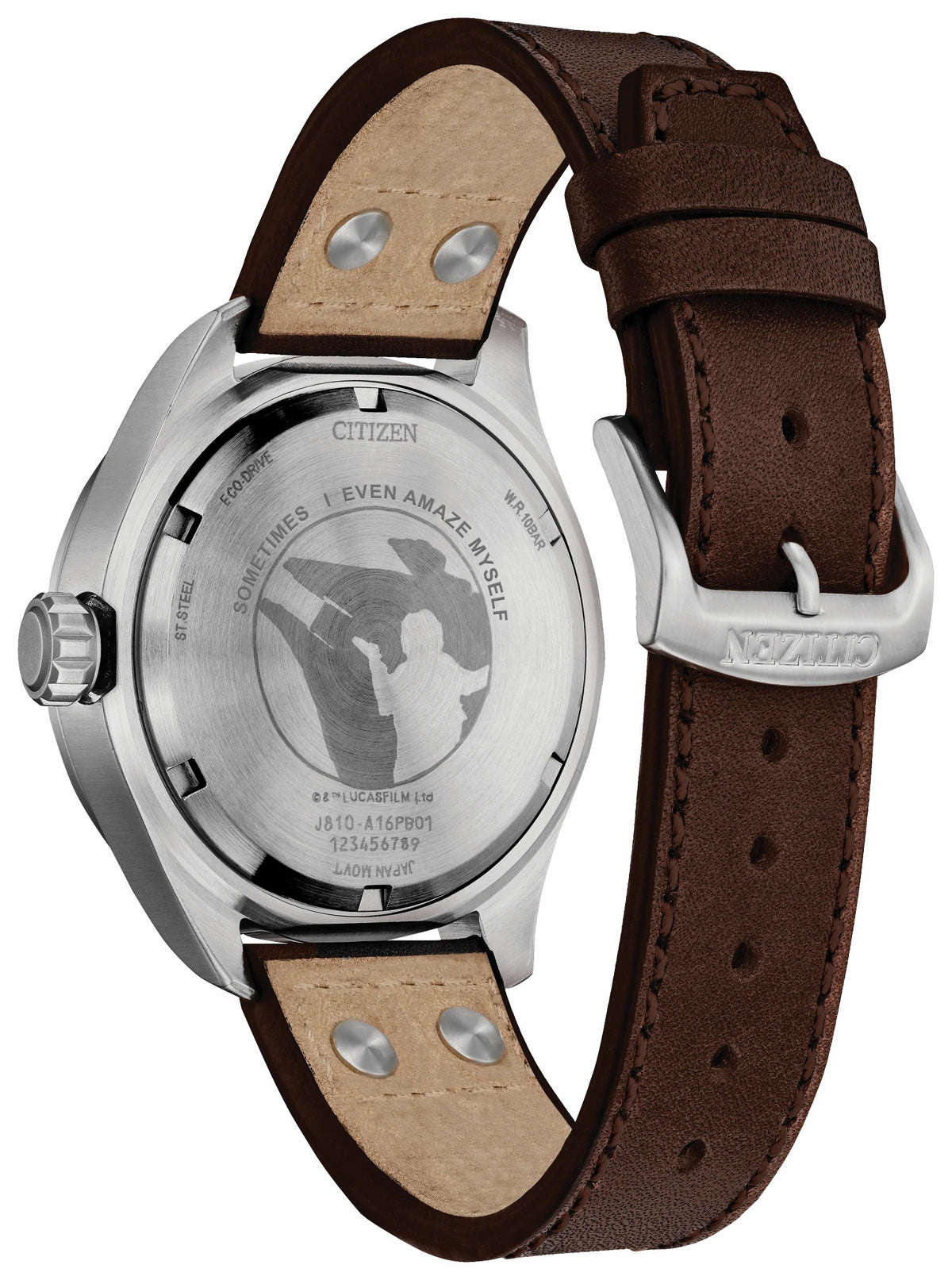Han Solo Blue Dial Leather Strap AW5009-03W
