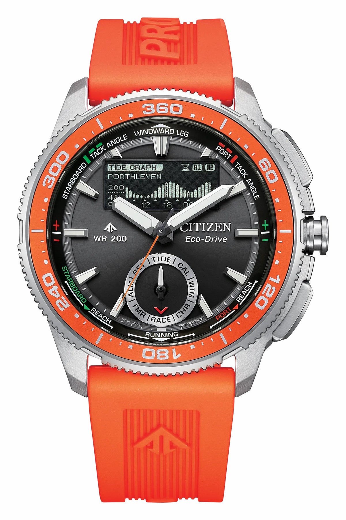 Promaster WaveTracker Black Dial BENEBiOL™ PU Strap JV3000-13E