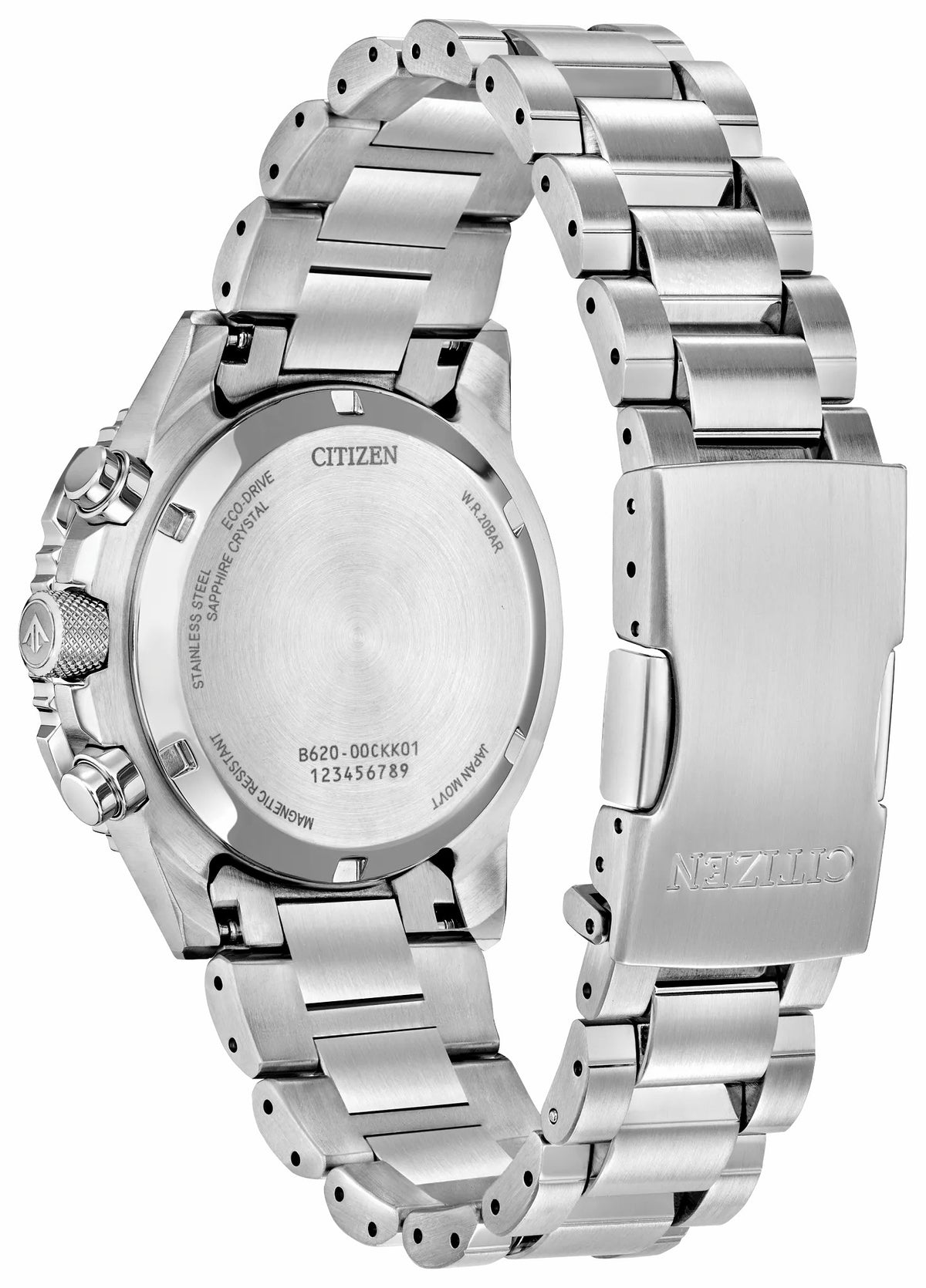 Promaster Navihawk Black Dial Stainless Steel Bracelet CA4664-60E