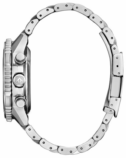 Promaster Navihawk Black Dial Stainless Steel Bracelet CA4664-60E