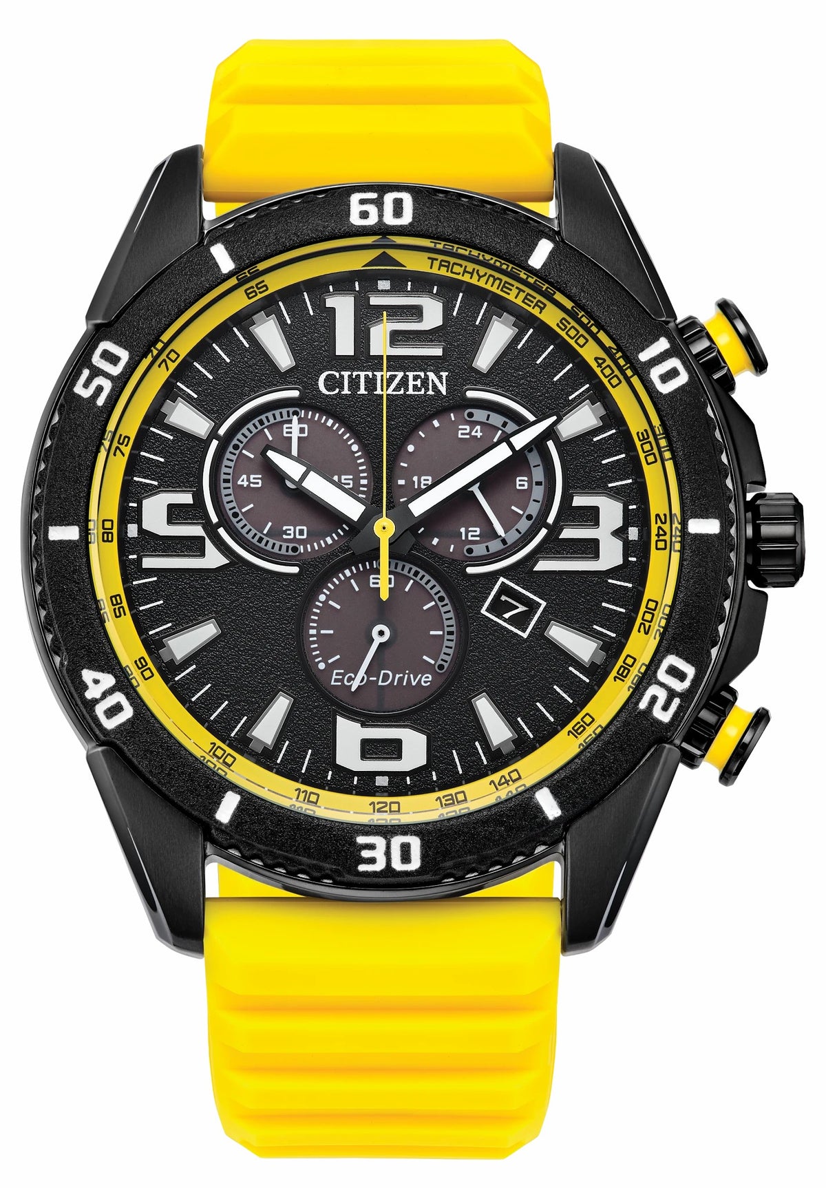 Brycen Black Dial Silicone Strap AT2585-08E